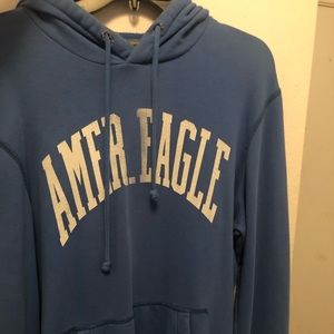 American Eagle Hoodie blue